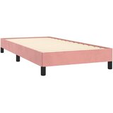  Okvir za krevet ružičasti 90x190 cm baršunasti | shoptok.hr