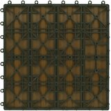  Pločice za decking 3D Dizajn 11 pcs Tikovina 30 x 30 cm | shoptok.hr