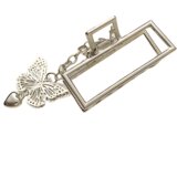 IZMAEL Sponka za lase Butterfly - Srebrna / Tip5 | Shoptok.si