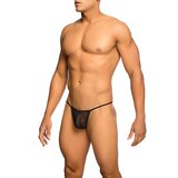 MOB Sheer T-Back Thong Black S/M Cene