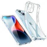 Prozoren zaščitni gel ovitek za iPhone 14 Plus z ojačanimi vogali, (21522085)