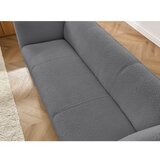 Bobochic Paris Temno siva sedežna garnitura iz tkanine bouclé 242 cm Giorgia – | Shoptok.si