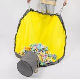  Koš za igrače z igralno podlogo 2 v 1 – 20 L | 135 cm podloga | Organizator za kocke | Vodoodporen koš za igrače | Shoptok.si