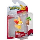 Pokemon figurica "Battle figure" - Fennekin & Bonsly | shoptok.hr
