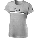 Wilson Dámské tričko Paris Tech Tee 2021 Grey L