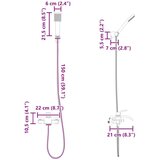  Set glave tuša Krom G 1 / 2 inča | shoptok.hr