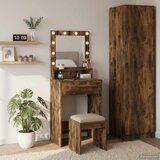  Toaletni stol Dimljeni hrast 50 x 41 x 135 cm Konstruirano drvo | shoptok.hr