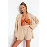 Trendyol Two-Piece Set - Beige - Regular Cijene