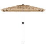  Vrtni suncobran s čeličnom šipkom smeđi 300x200x250 cm | Eponuda.com