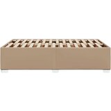 vidaXL Okvir kreveta cappuccina 120x190cm od umjetne kože | shoptok.hr