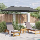  Vrtni suncobran Antracit 370 x 197 x 239 cm | shoptok.hr