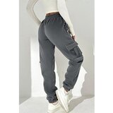 Fenzy Termo Sportske Hlače S Džepovima, Sive | shoptok.hr