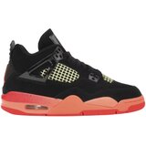 Nike Modne superge 4 Retro Black Infrared Barely Volt (GS) Rdeča Cene