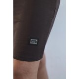 Kesi Dress with a tie at the neck brown | shoptok.hr