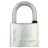 GERDA Nerjavni padlock Chrome 40 mm / mornariški klub, (21400990) | Shoptok.si