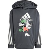Adidas Športna majica 'Disney Mickey Mouse' rjasto rdeča / pegasto črna / bela Cene