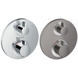 Hansgrohe Ecostat S Chrome mešač termostatski sa prebacivačem sa 2 funkcije okrugli 15758000 | ePonuda.com