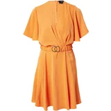 AX Paris Obleka oranžna