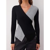 Trendyol ženski duks Twoaw26Kz00178, crna-crna | Eponuda.com