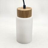  Luster na kablu MARKUS 1xE27/15W/230V crna/hrast | Eponuda.com