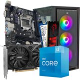 GNC GAMER HYDRA i3-10105 3.70GHz, MB H510, RAM 16GB, 1TB NVMe SSD, RTX 3050 6GB, PSU 500W, GAMING Kućište | Eponuda.ba