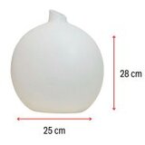 WALLXPERT keramička vaza bubble white | ePonuda.com