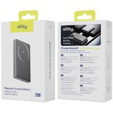 ALLITY brezžična power bank baterija APB-300 PD QC 20W 10000 mAh magnetska siva | Shoptok.si