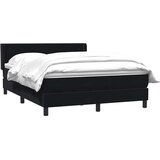 Box spring krevet s madracem crni 160x210 cm baršunasti | shoptok.hr