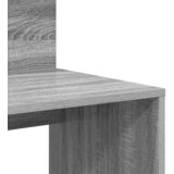  Stol s policom Siva Sonoma 90 x 48 x 101,5 cm Konstruirano drvo | shoptok.hr