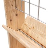 WESTMANN stalak za biljke od ariša s rešetkom Viktoria L | Vertikalni vrt | 50x80x95 cm | shoptok.hr