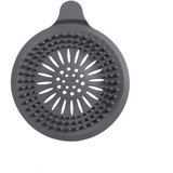 INF 2-delni silikonski lovilnik las za odtok, pokrov za odtok tuša za kopalno kad Grey, (21872481) | Shoptok.si