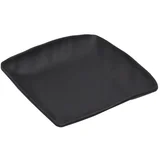 Tanjir plitki 18x18cm melamin 240692 crni