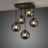Just LIGHT. 14602-18 - Luster na šipci WIDOW 5xE14/25W/230V crna | Eponuda.com