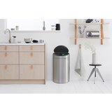 Brabantia Željezna kanta za smeće za odvojeni otpad/na dodir u mat srebrnoj boji 33 l Touch Bin Recycle – | shoptok.hr