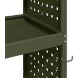  Količar za alate s policom Maslinasto zelena 65 x 35 x 111 cm | shoptok.hr