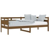  Dnevna postelja medeno rjava trdna borovina 80x200 cm, (20645323) | Shoptok.si