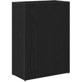  Stalak za kišobran s pohranom Crni hrast 40 x 20 x 55,5 cm | shoptok.hr