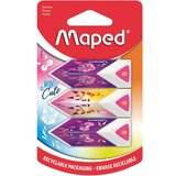 Maped Radirka Cute Mini Pyramid, 3 kosi, sortirano Cene