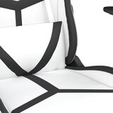  Igraća stolica bijelo-crna od umjetne kože | shoptok.hr