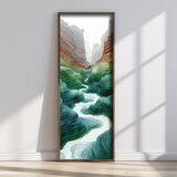WALLXPERT FAH084-150 Multicolor Decorative Framed MDF Painting | Eponuda.com