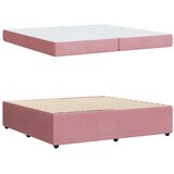  Krevetna konstrukcija s madracem Ružičasta 200 x 200 cm tkanina | shoptok.hr