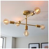  Endon 98786 - Luster na štapu SOHAN 5xE27/10W/230V mesing | Eponuda.com
