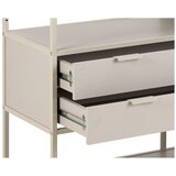 Actona Regal za knjige SARON 114x78 cm siva | Eponuda.com