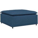 Modularni kauč s podnožjem plavi 100x100x48 cm - Plava tabure | shoptok.hr