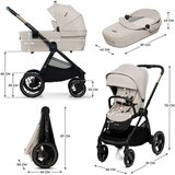 Kinderkraft kolica za bebe set 2U1 nea 2 soft beige KSNEA002BEG20