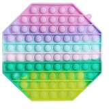  Fidget finger, pop it, oktagon, pastel Cene