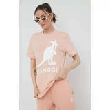 Kangol Bombažen t-shirt roza barva
