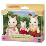 SYLVANIAN FAMILIES Trojček čokoladne zajčje družine (oče/mati/dojenček), (21336995) | Shoptok.si