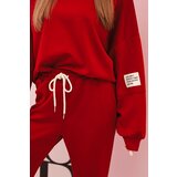 Kesi Włoski Set sweatshirt + pants butter red | shoptok.hr