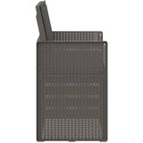  Vrtne stolice za blagovanje 2 pcs Svjetlosiva i antracit PP | shoptok.hr